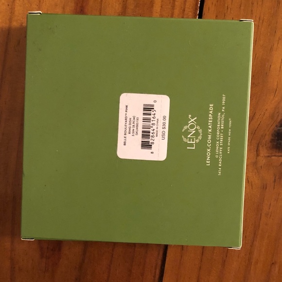 NWT Kate Spade Lenox Belle Boulevard ring dish - Picture 6 of 6